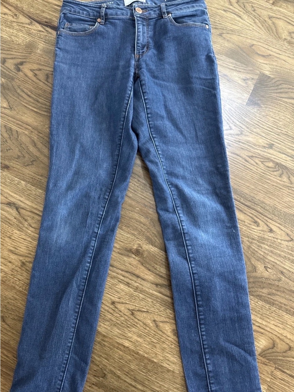 Ann Taylor Loft Women's Curvy Skinny Size 26 mid-rise Jeans- 007